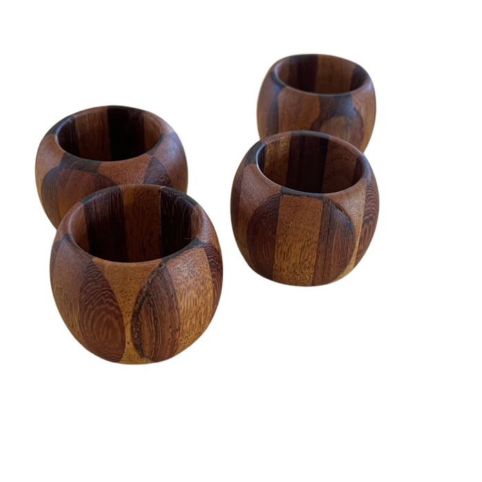 Marquetry Wide Napkin Ring