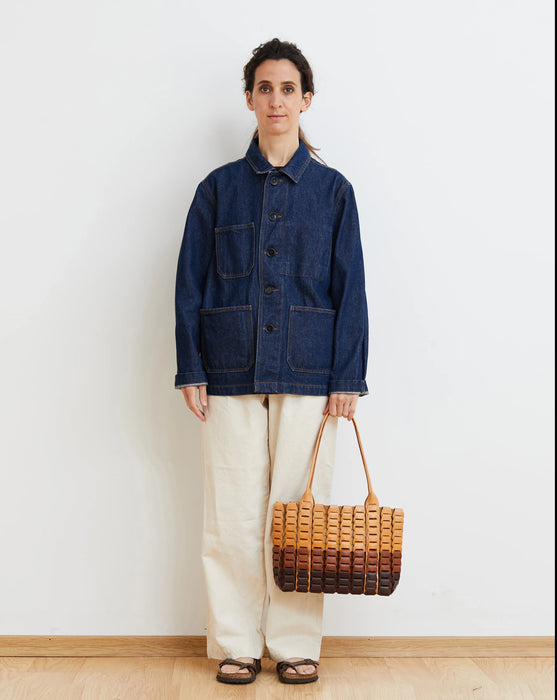 Gradient Basket Bag
