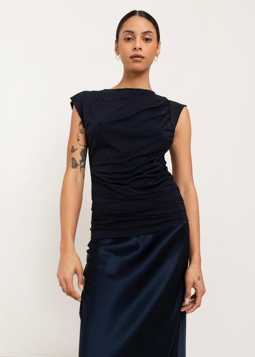 Greta Rouched Tee