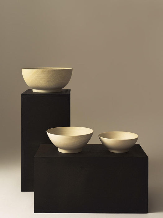Blonde Cedar Pedestal Bowl