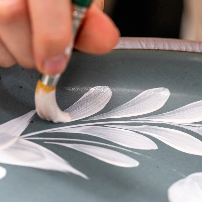 The Tulip Crown Hand Painted Mug