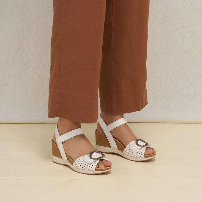 Stella Woven Wedge Sandal