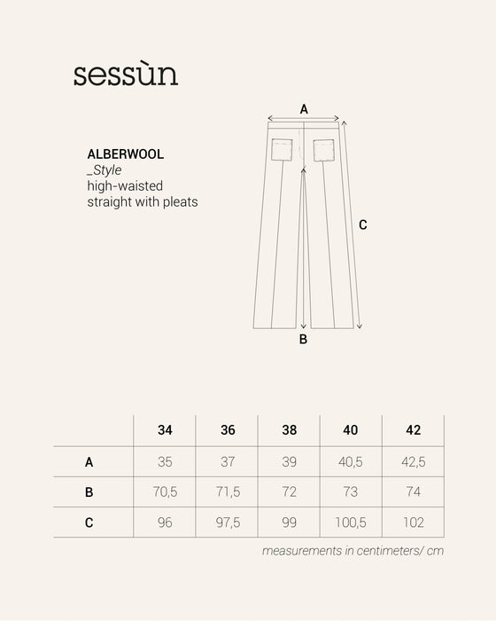 Alberwool Patch Pocket Trouser