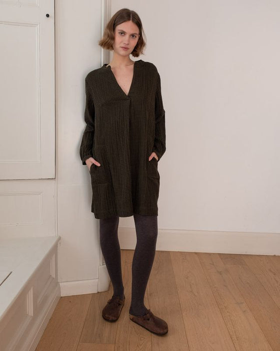 Wren Check Dress