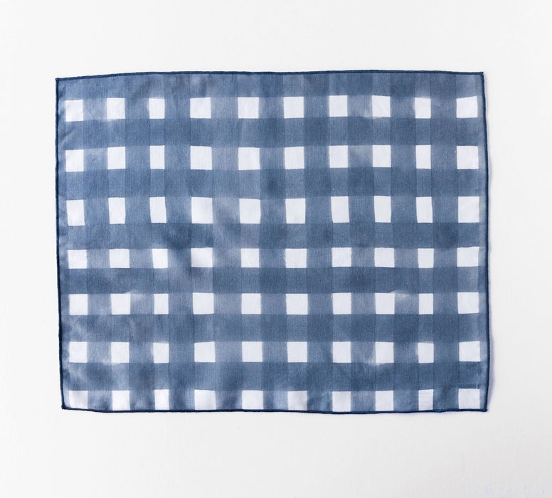 Blue Cross Hatch Placemat