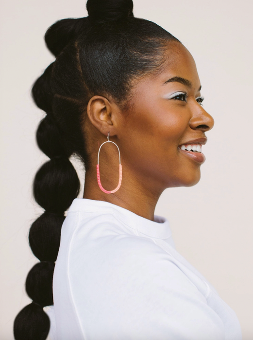 On the Move Macramé Earrings