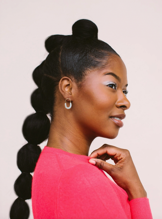 Mini Macramé Link Earrings