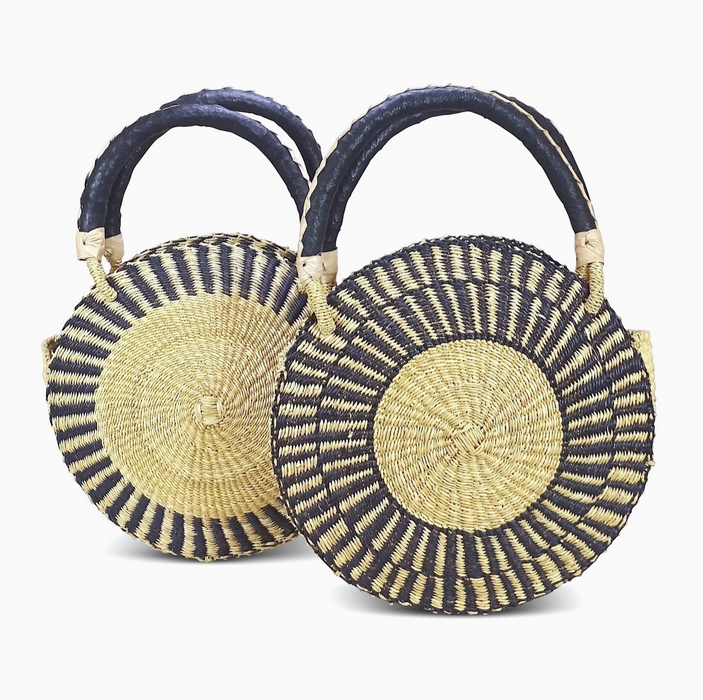 Round Grass Purse