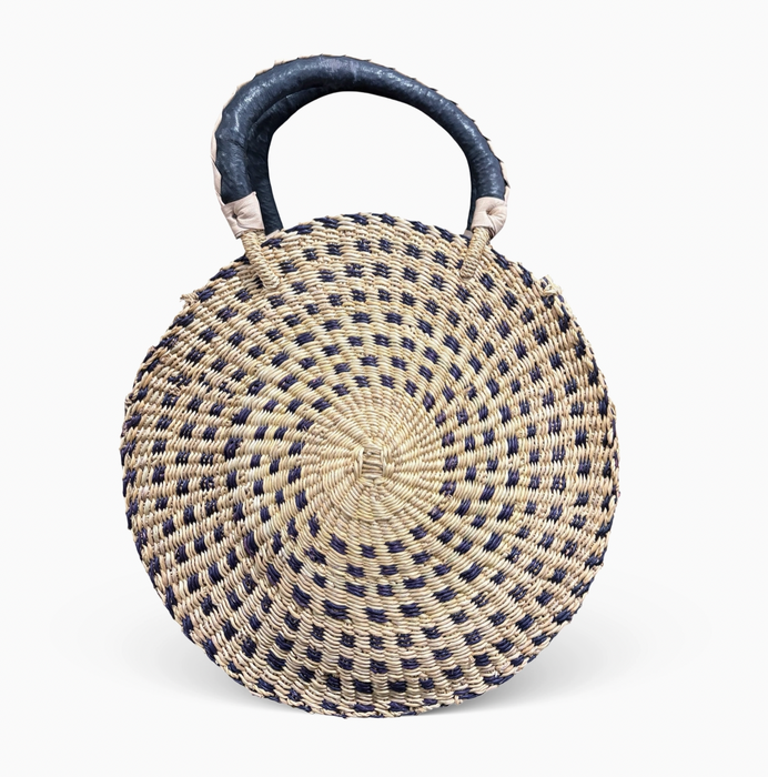 Round Grass Purse