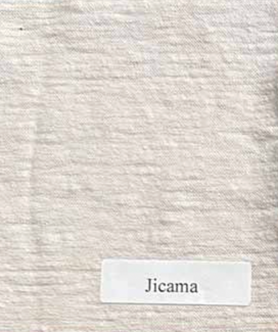Linen Combo V-Neck Elbow Sleeve Top