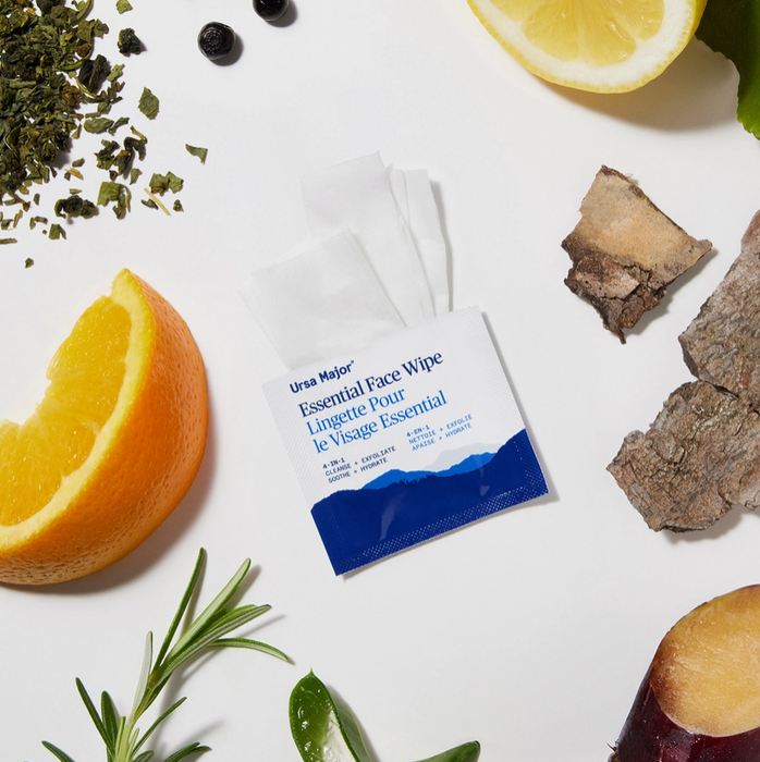 Essential Face Wipes - 5 Count Pouch