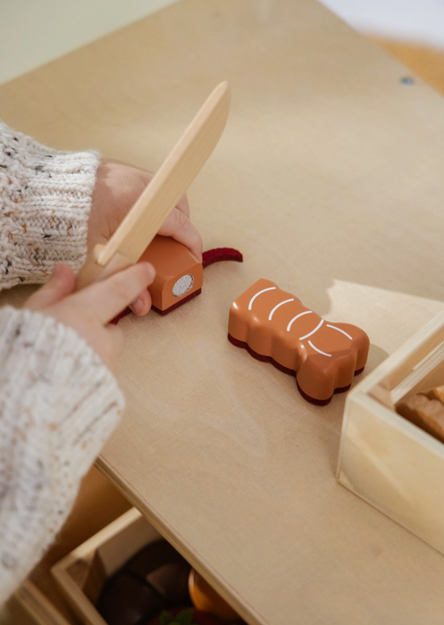 Wooden Seafood Playset