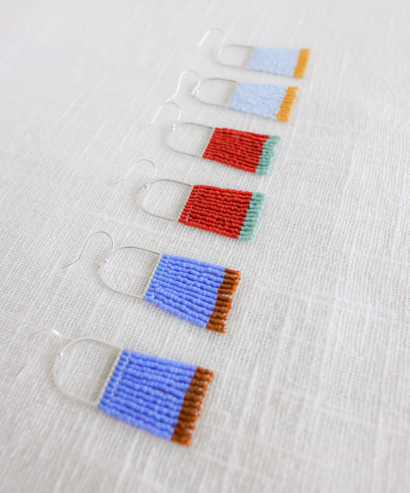 Mini Drop Fringe Earrings