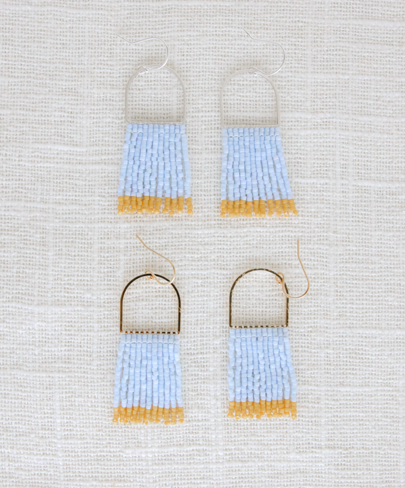 Mini Drop Fringe Earrings