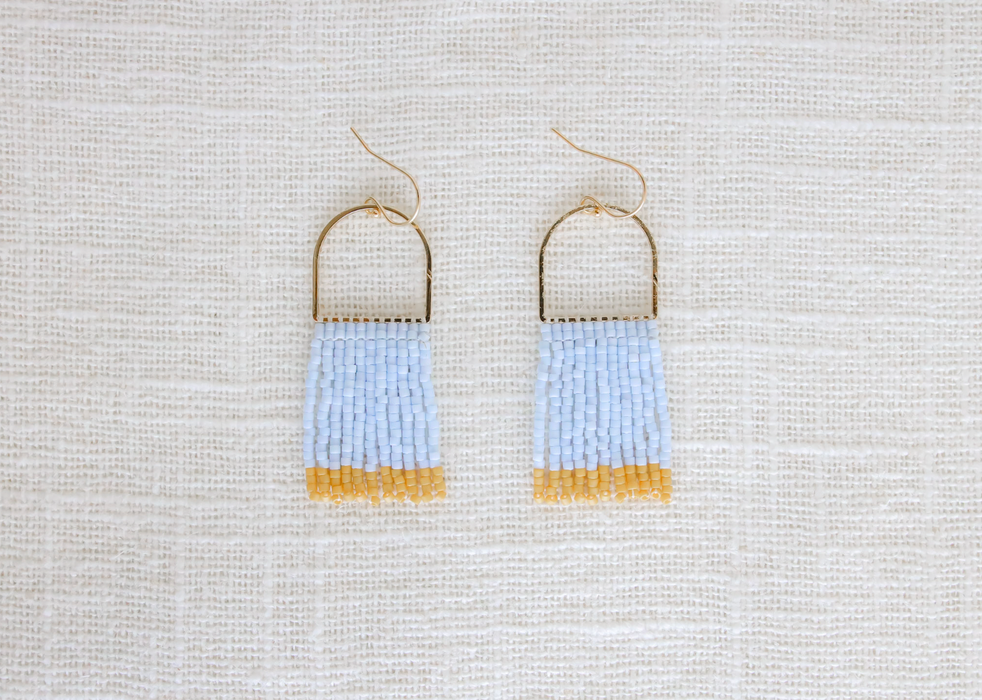 Mini Drop Fringe Earrings