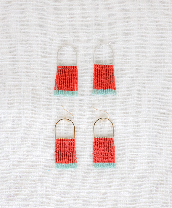 Mini Drop Fringe Earrings