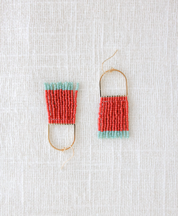 Mini Drop Fringe Earrings