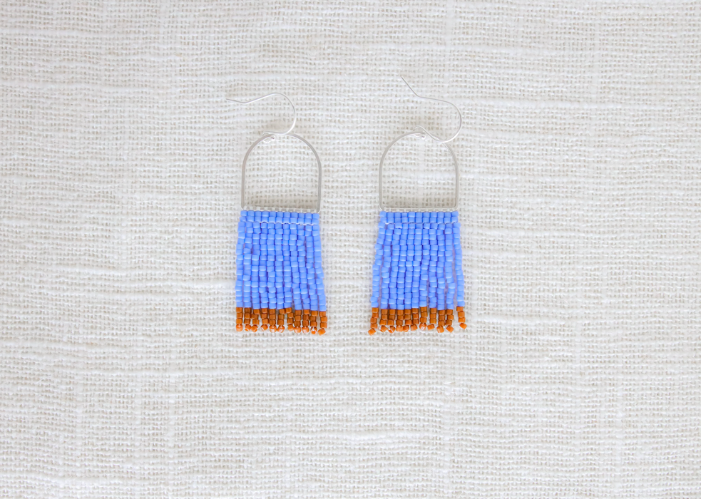 Mini Drop Fringe Earrings