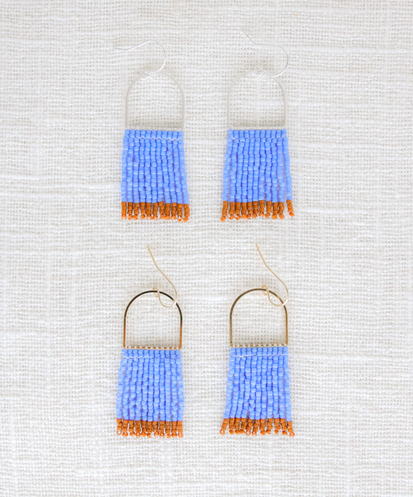 Mini Drop Fringe Earrings