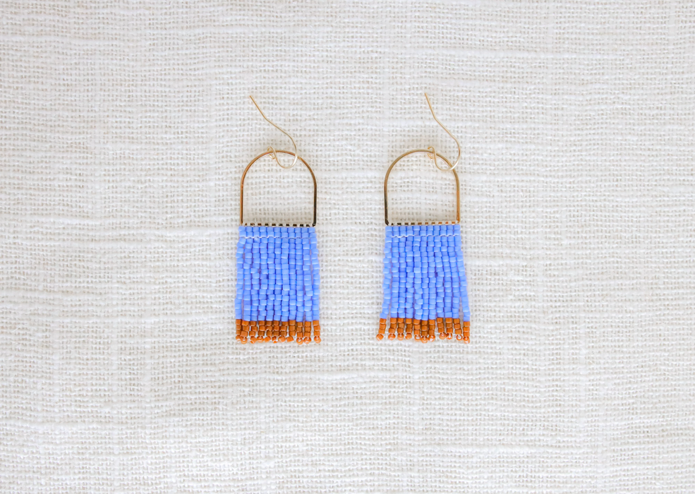 Mini Drop Fringe Earrings