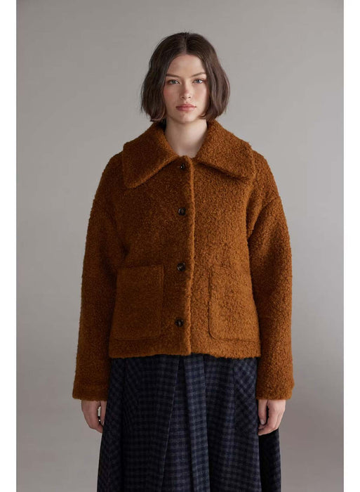 Button Teddy Jacket