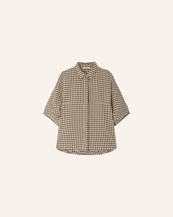 Florentina Gingham Blouse