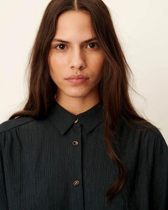 Alfassa Tie-Front Blouse