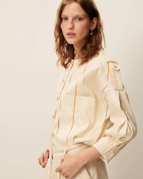 Calancas Round Neck Jacket