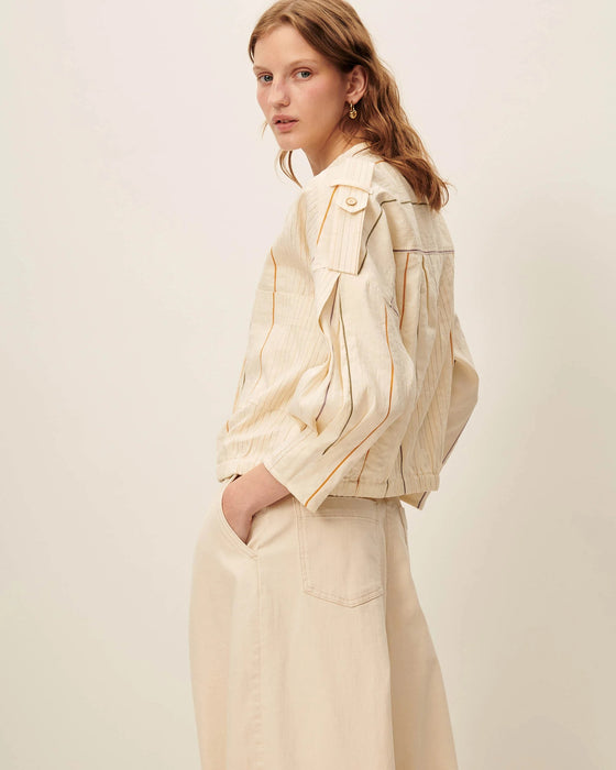 Calancas Round Neck Jacket