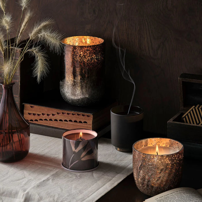 Woodfire Large Radiant Glass Candle