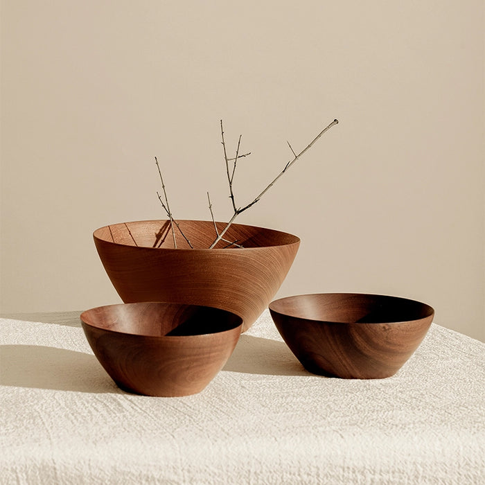 Hand Turned Mahogany Bowl