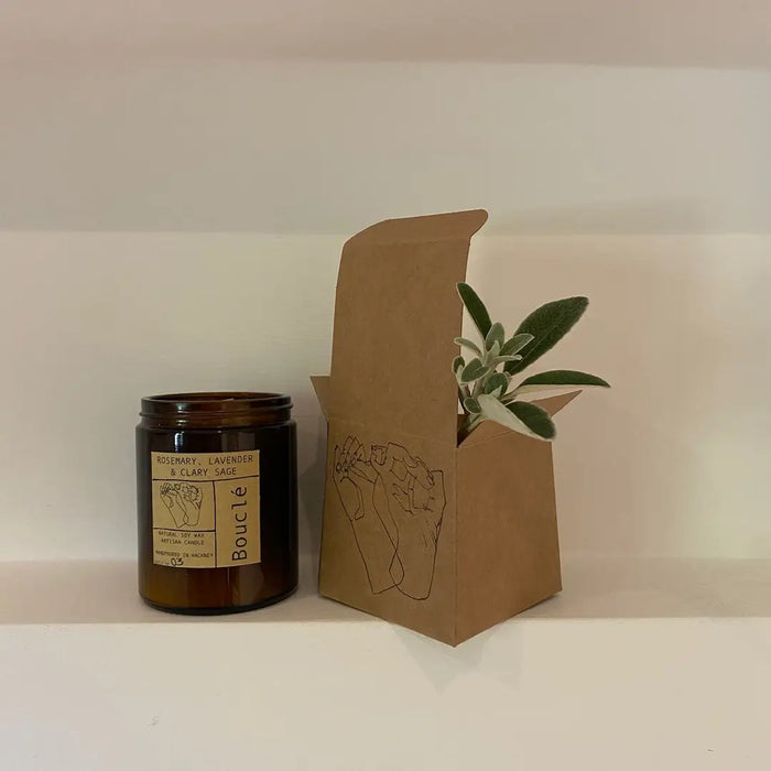 Rosemary, Lavender & Clary Sage Essential Oil Candle