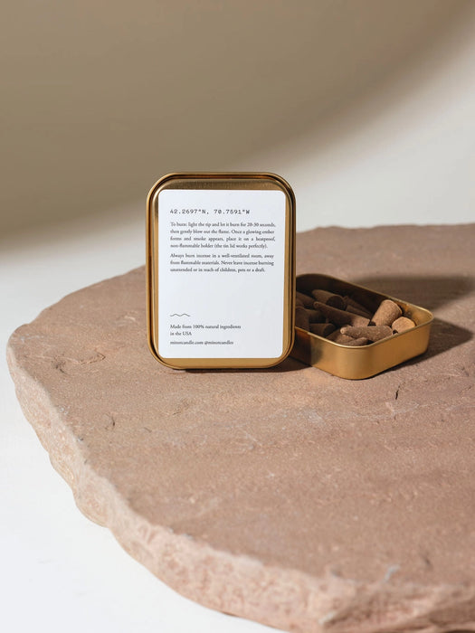 Cliffwalk Incense Cones - Sandalwood, Patchouli & Jasmine