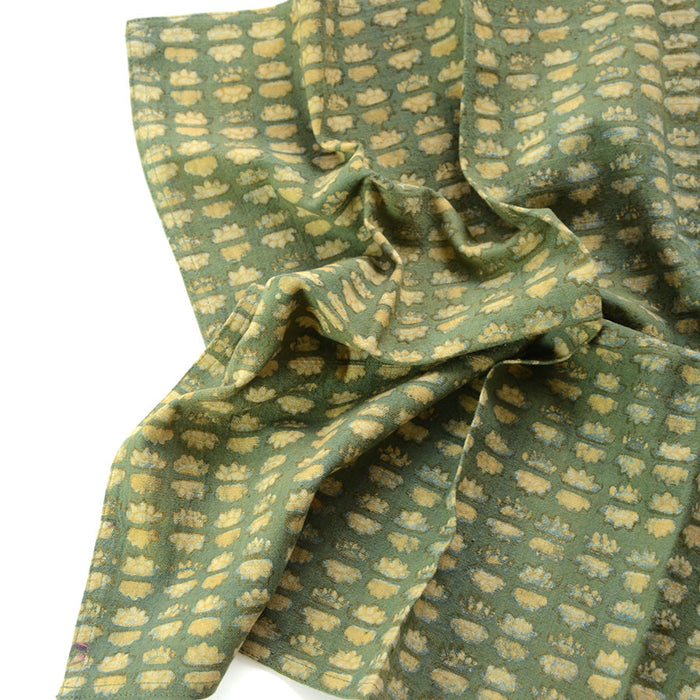 Sunflower Green Napkins - Set of 4