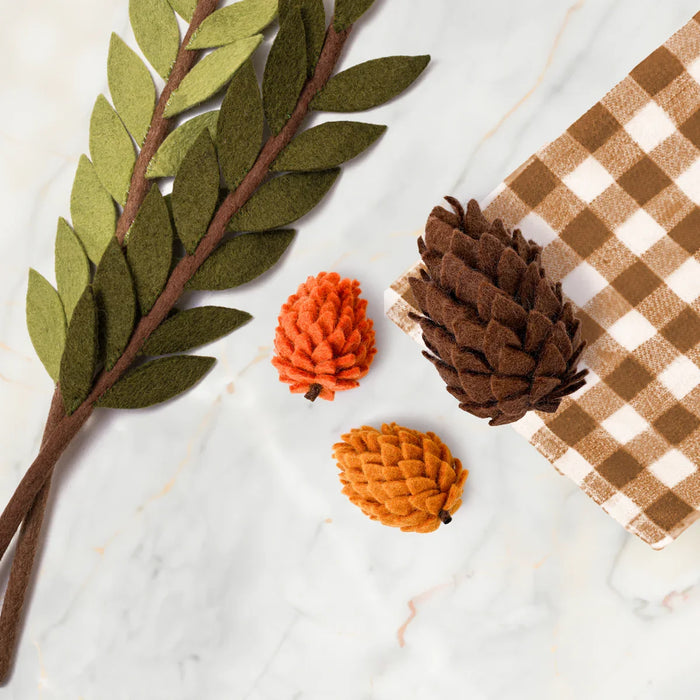Felt Pinecone