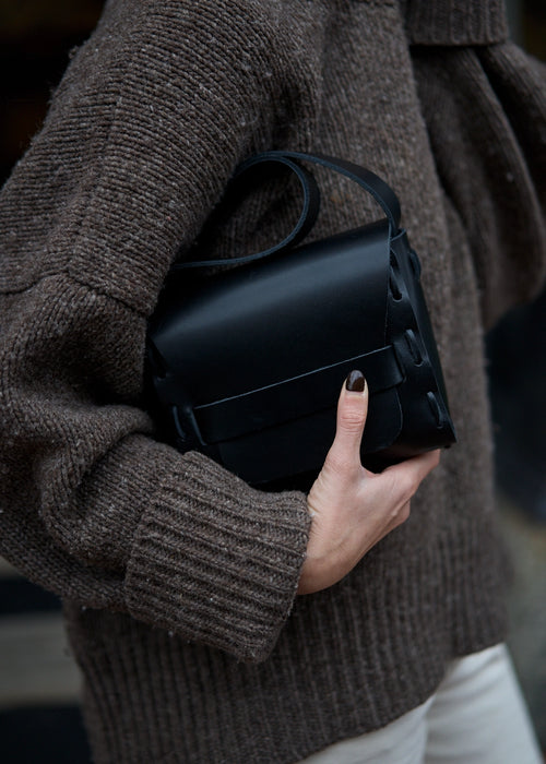 Leather Saddle Bag