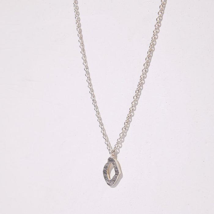Canyon Tiny Charm Necklace - Sterling Silver