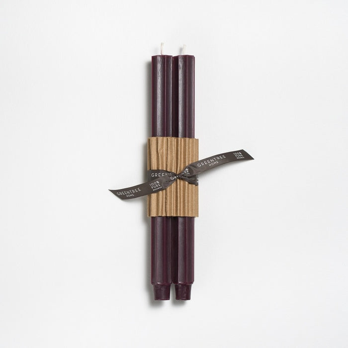 12" Fluted Church Tapers - Set of 2