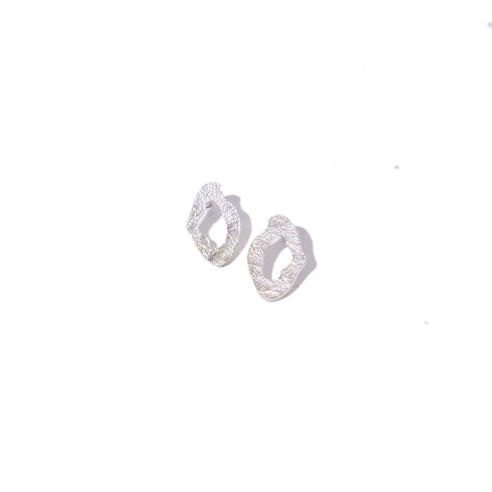 Canyon Stud Earrings - Sterling Silver