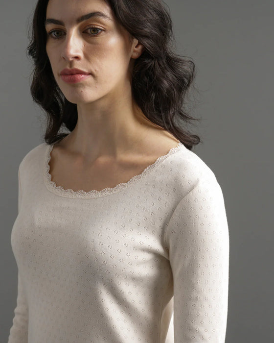 Cali Pointelle Tee