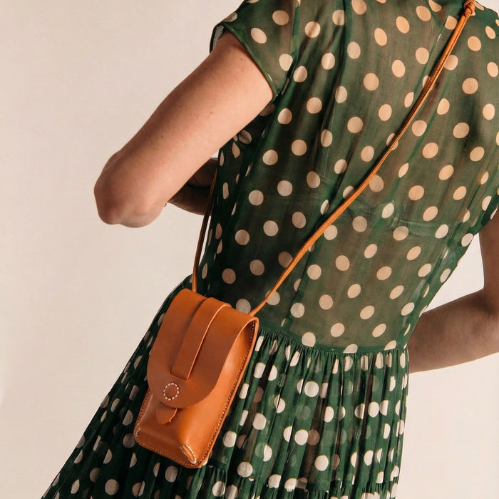 Leather Mini Sling Bag