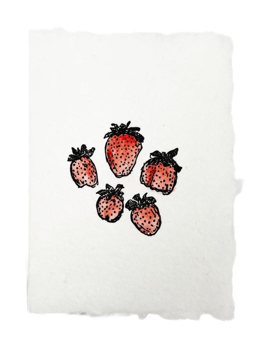 Bunch of Strawberries Card