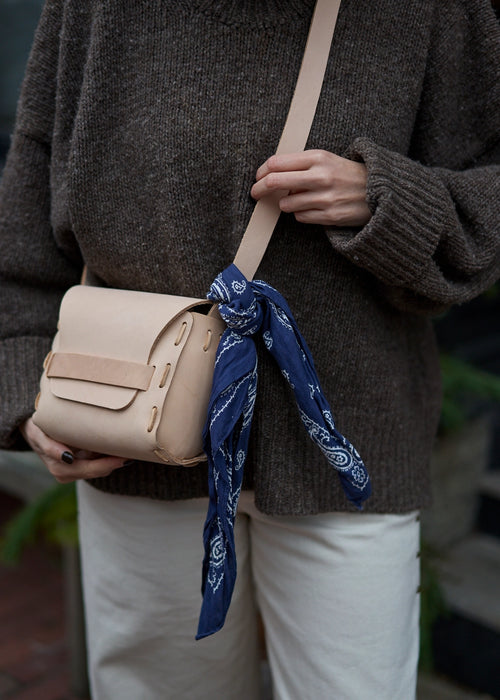Leather Saddle Bag