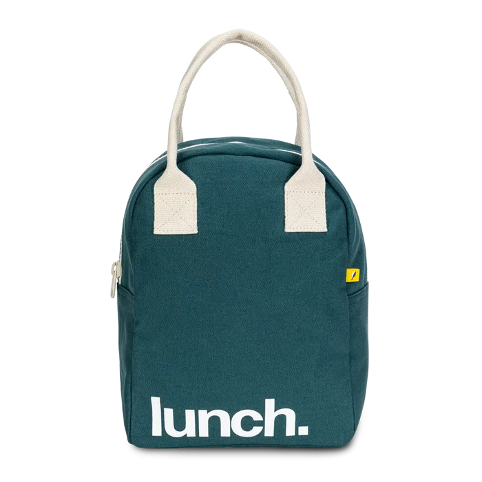 Organic Cotton Zipper Lunch Bag
