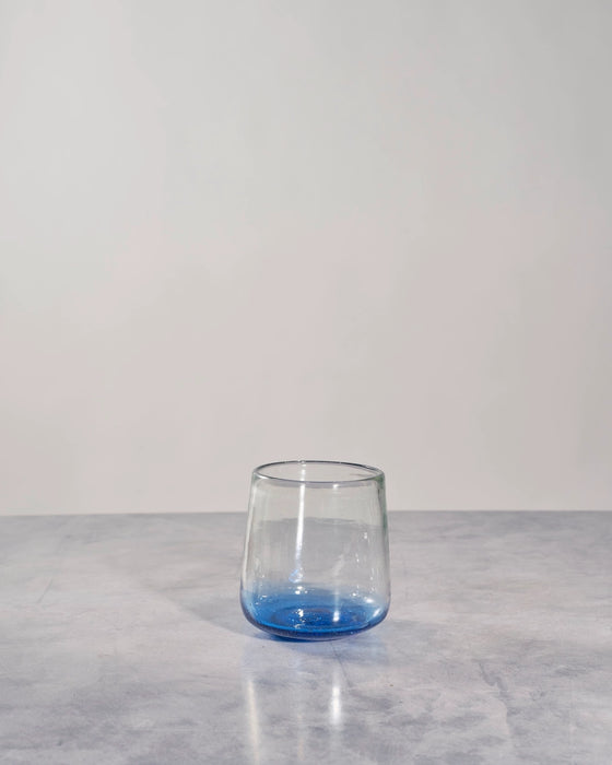 Blue Ombre Drinking Glass
