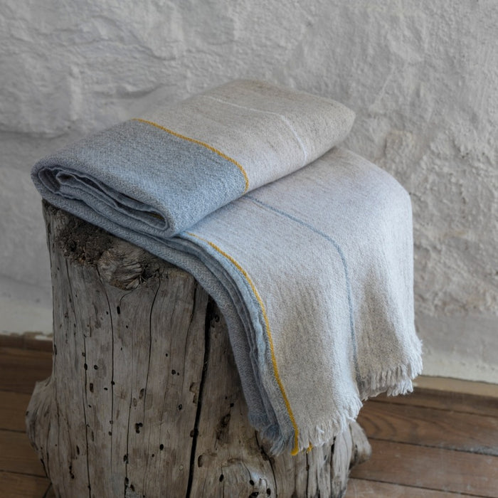 Wool Blend Throw Blanket