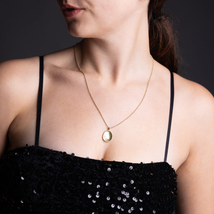 Mini Origin Necklace - Brass