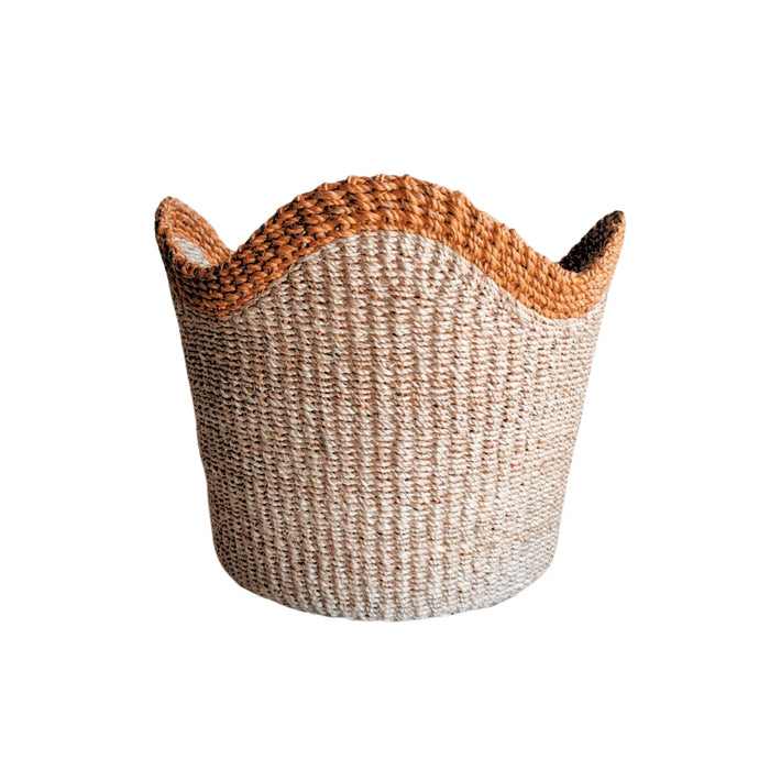 Abaca Scallop Basket