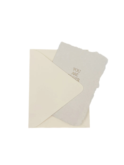 You Are Braver Than You Know Card