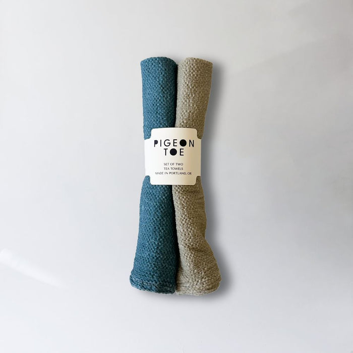 Bubble Cotton Tea Towels - Set of 2